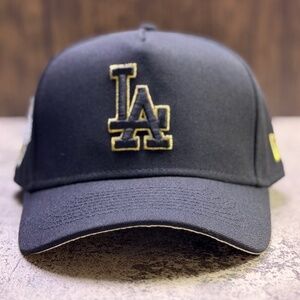 New Era 9Forty SnapBack Cap Los Angeles Dodgers 2025 World Series Side Patch